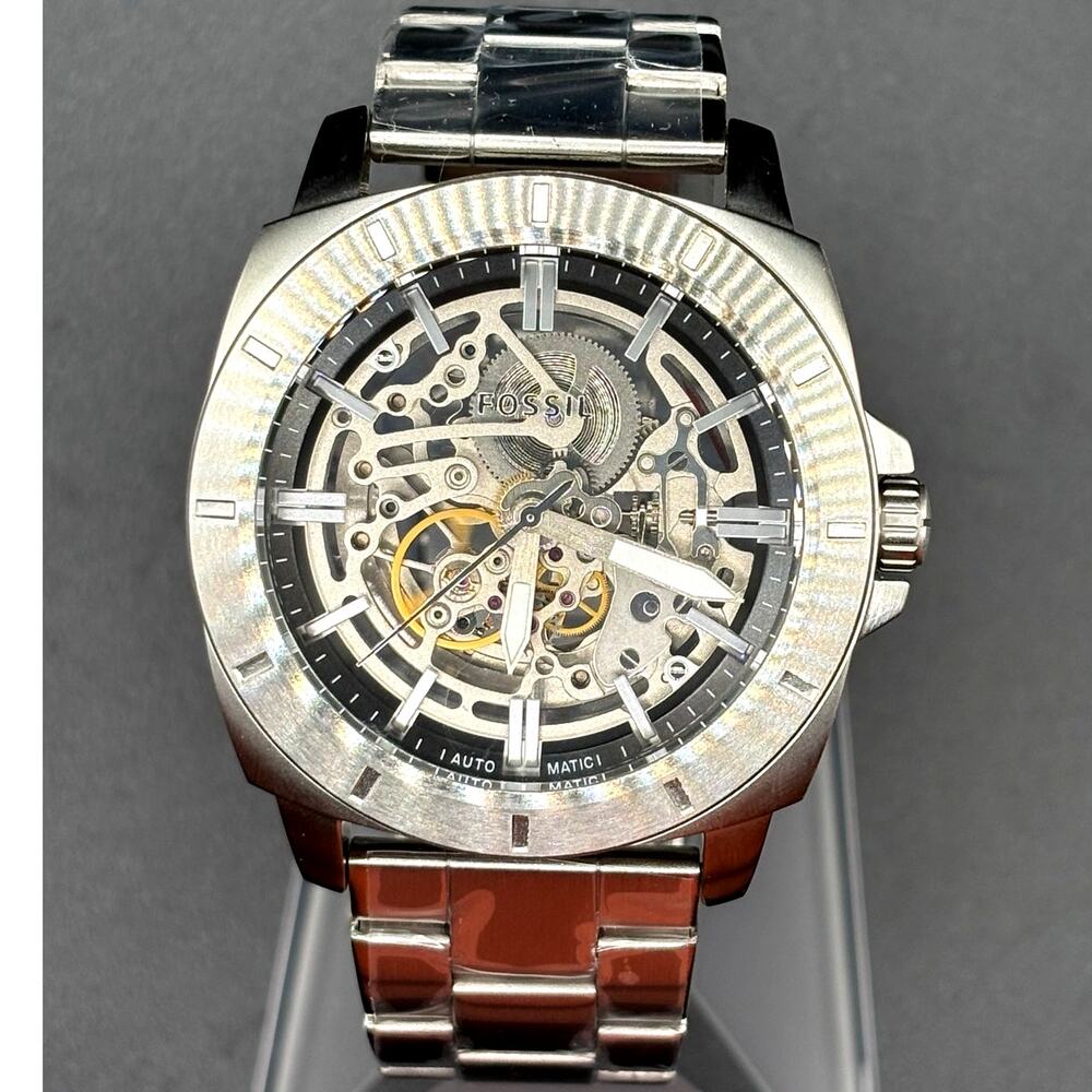 Fossil Privateer Sport BQ2425 Automatic Skeleton Men’s Watch 45mm NIB